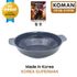 [KOMAN] 2 Piece Set : BlackWin Titanium Coated Frying Pan 26cm+Dual-Handle Wok 28cm - Nonstick Cookware 6-Layers Coationg Die Casting Frying Pan - Made in Korea